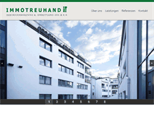 Tablet Screenshot of immotreuhand.at